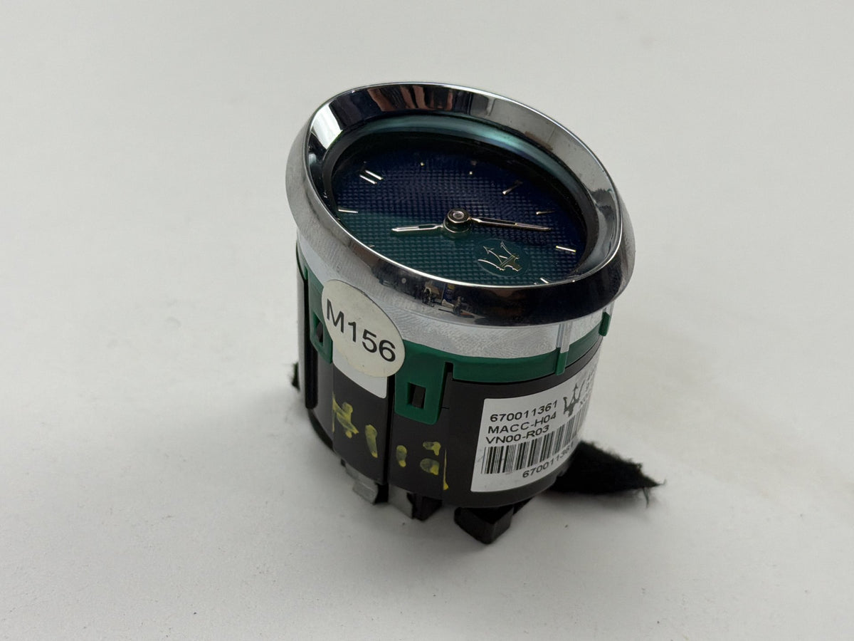2014-2016 Maserati Quattroporte M156 Center Dashboard Analog Clock 670011361 OEM