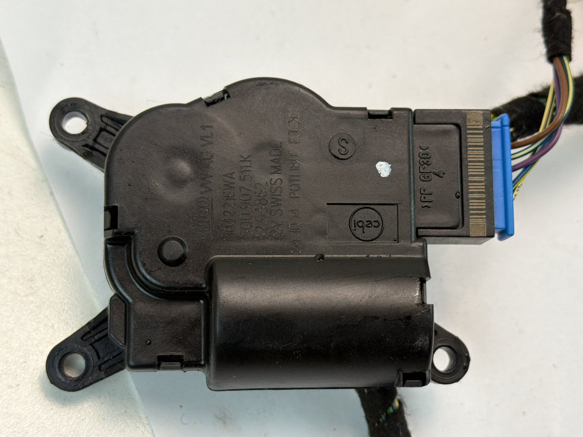 2015-2020 Audi A3 A/C Heater Blend Door Flap Actuator Motor Bracket Wire OEM