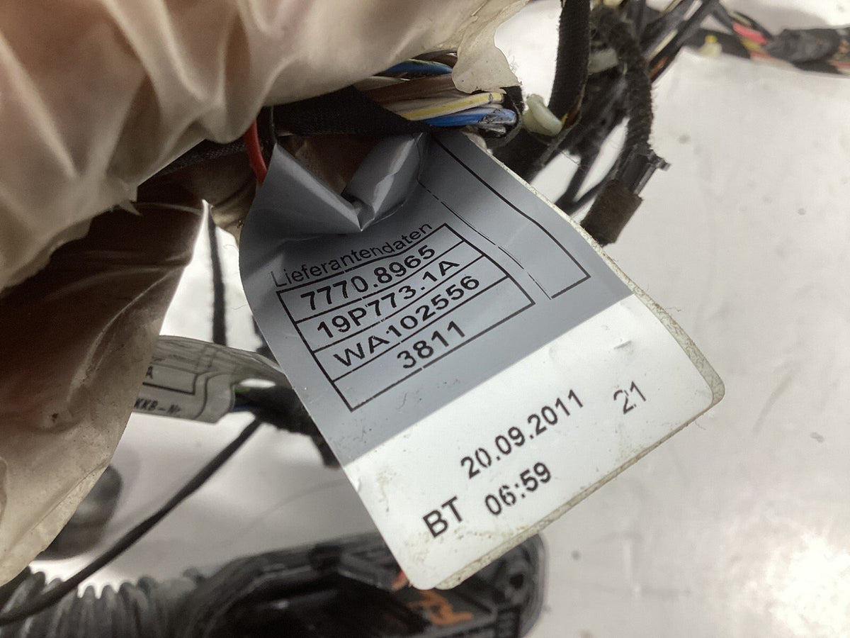 2011-2017 BMW X3 F25 Front Left Driver Side Door Wiring Harness 9243646 OEM.