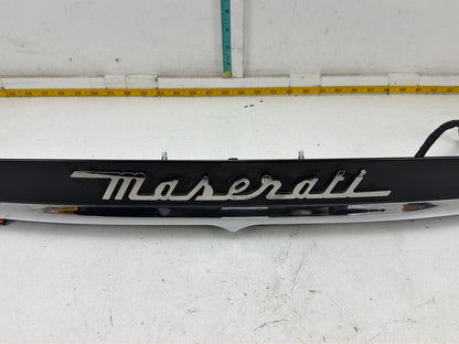 2014-2017 Maserati Ghibli Trunk Lid Moulding Trim Panel 670071822 OEM