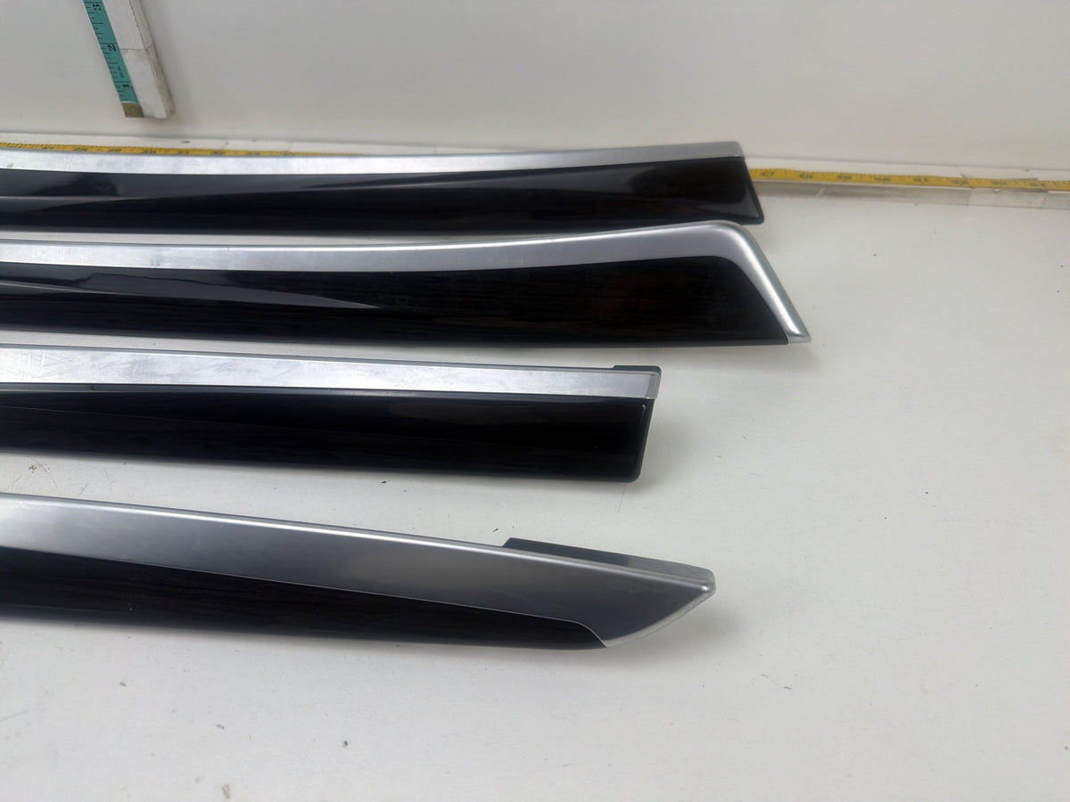 2011-2016 BMW 550i xDrive Front Rear Left Right Interior Door Panel Trim Set OEM