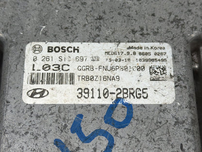 2015-2017 Hyundai Accent Engine Computer Control Module Unit ECU 39110-2BRG5 OEM