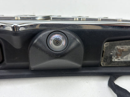 2014-2017 Maserati Ghibli Trunk Lid License Plate Light Moulding w/ Camera OEM