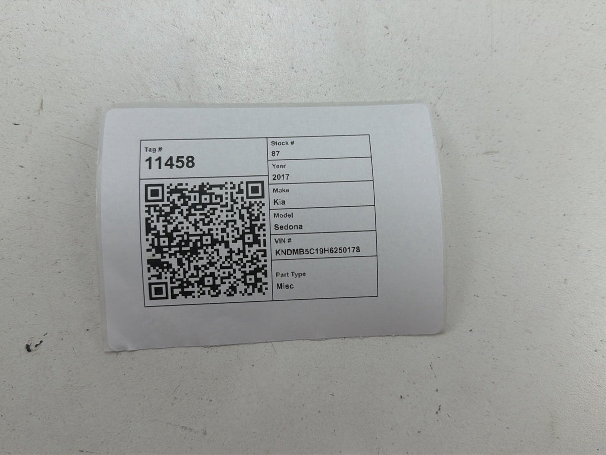 2015-2018 Kia Sedona - Front Left Driver Door Window Switch 93570-A9311DGH OEM