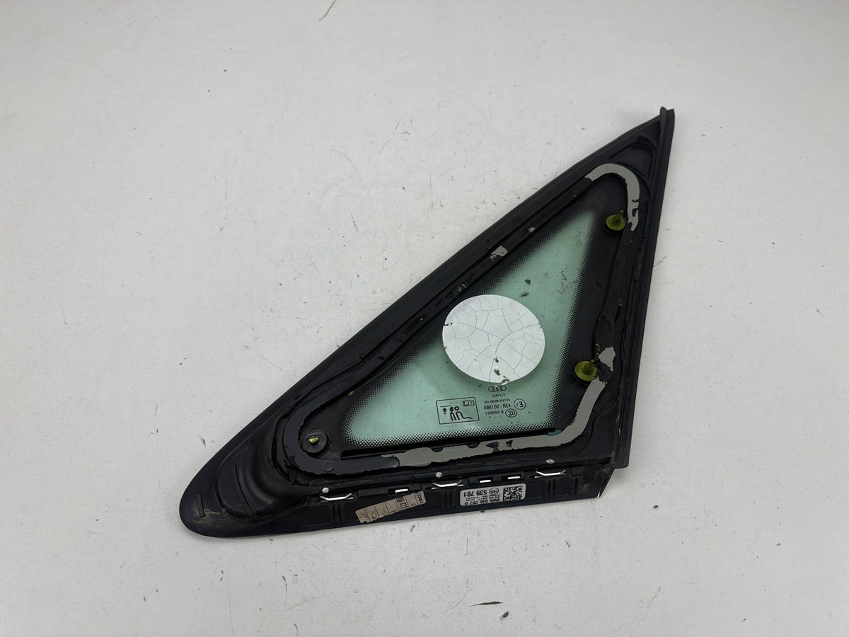 2017-2019 Audi A4 Sedan Rear Left Driver Side Quarter Window Glass OEM