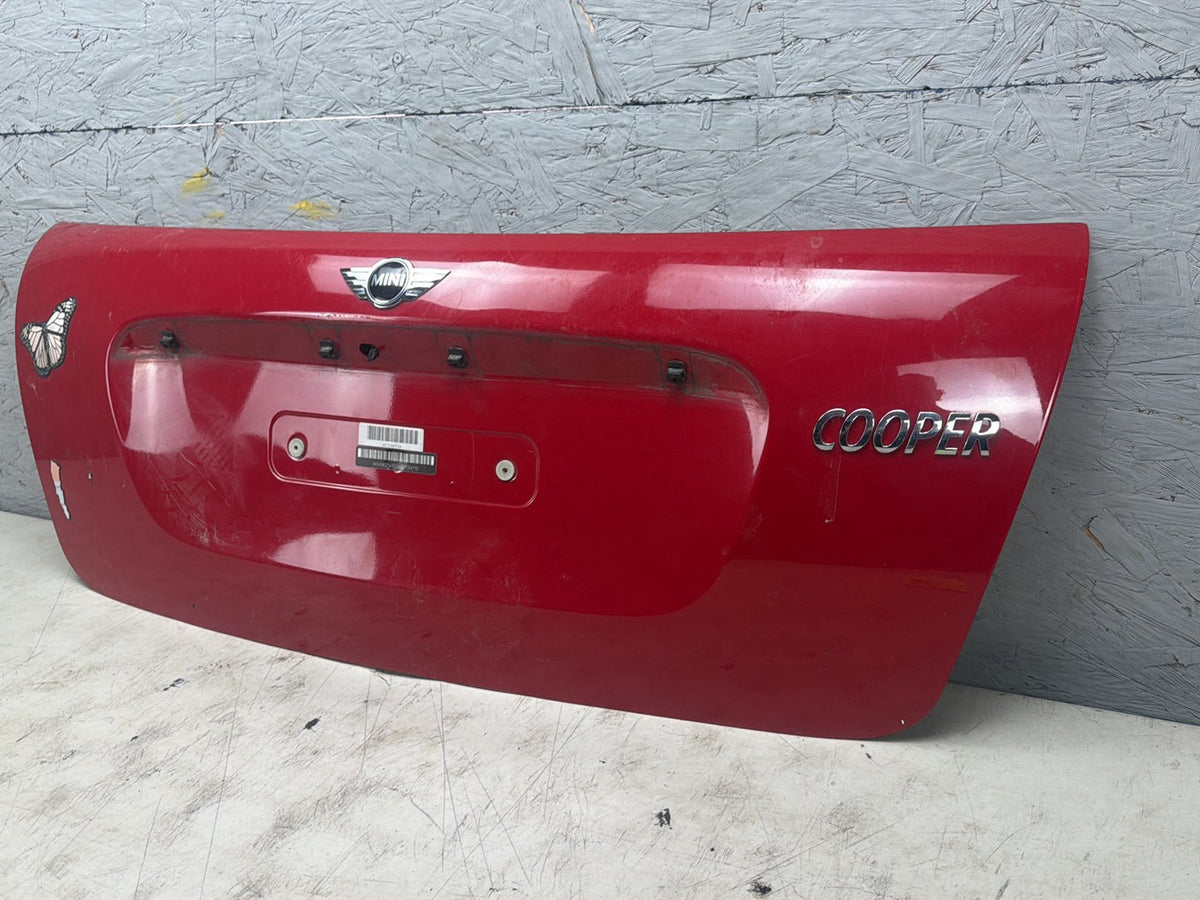 2010-2013 Mini Cooper Convertible Rear Gate Trunk Lid Boot Lid Panel OEM