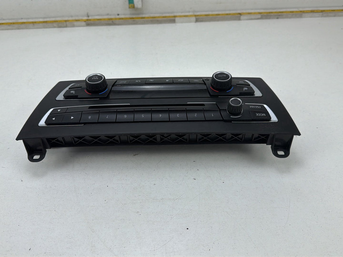 2014-2016 BMW 228i F22 Radio AC Heater Climate Control Switch Panel 9207197 OEM