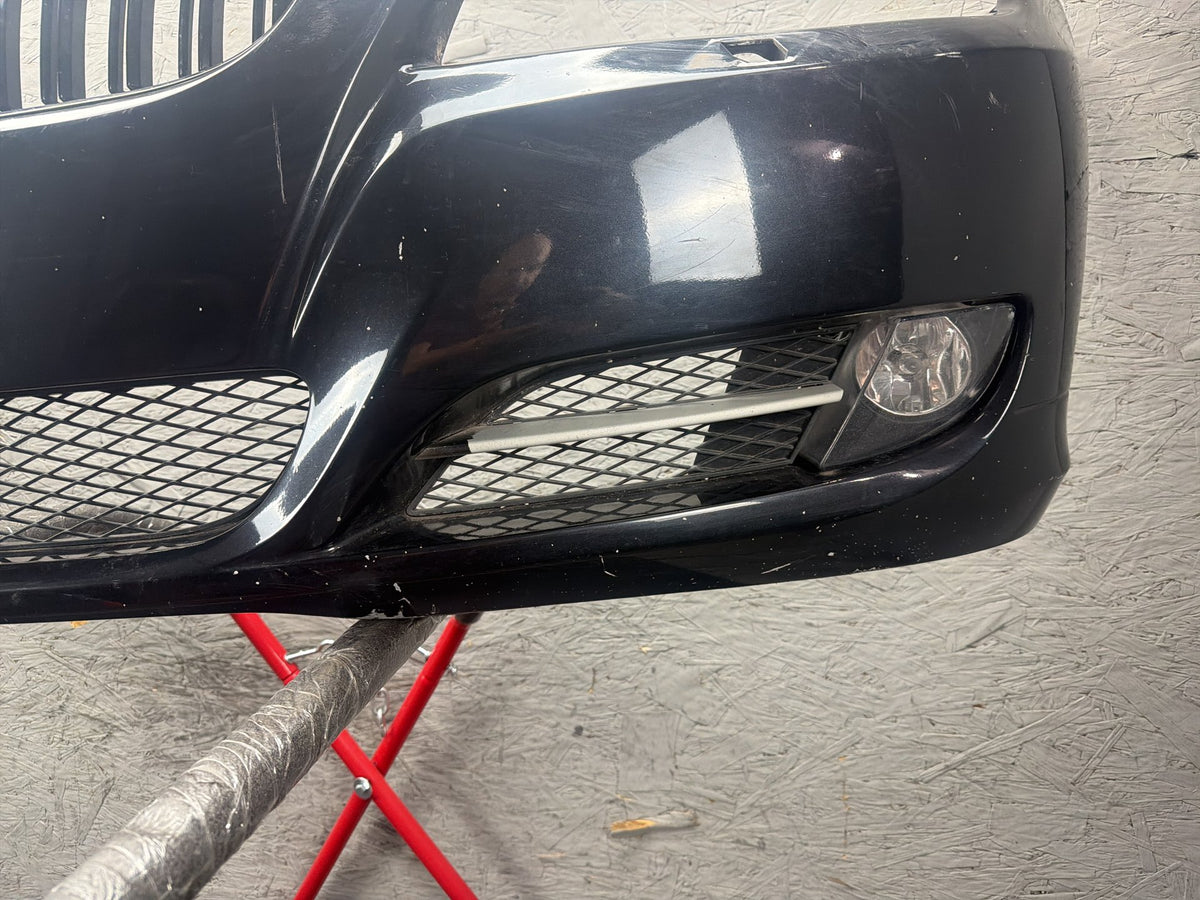 2009-2011 BMW 335i xDrive Front Bumper Cover Assembly W/Grilles Foglights OEM