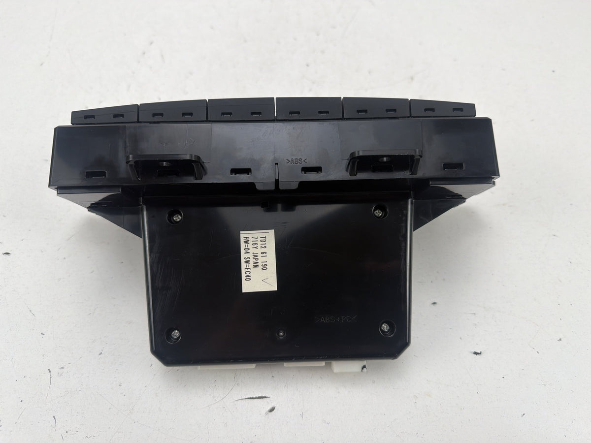 2007-2009 Mazda CX-9 Climate Controller Unit Switches TD1261190 OEM