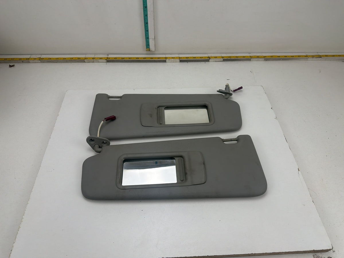 2009-2011 BMW 335i xDrive Front Right & Left Side Sun Visor Pair OEM