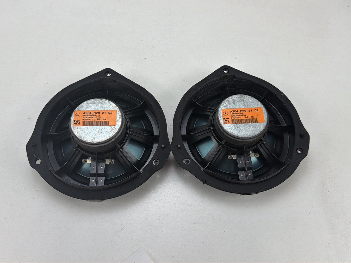 2010-2014 Mercedes-Benz E-Class-Front Audio Sound Speaker Set A2048202102 OEM