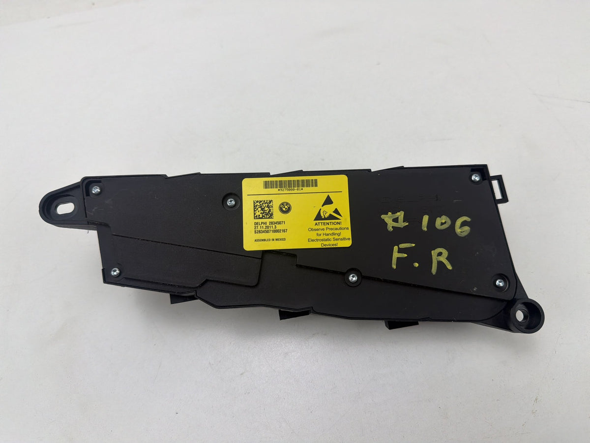 2011-2016 BMW 550i xDrive Front Right Side Power Seat Control Switch OEM