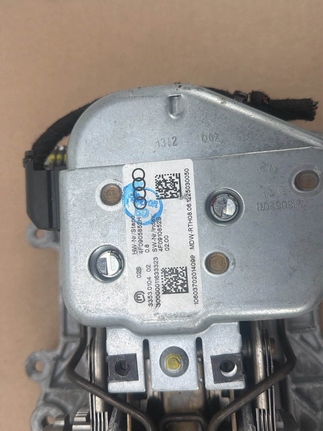 2007-2015 Audi Q7 Power Adjustment Steering Column w/ Locking Control Module OEM