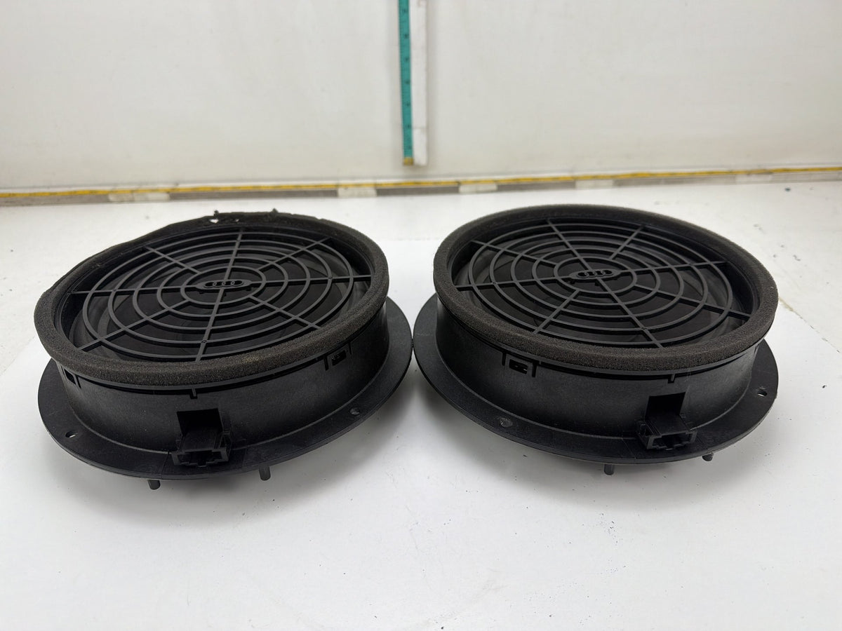 2013-2017 Audi Q5 Front Door Speaker Pair 8R0035415A OEM