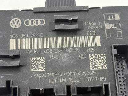 2012-2018 Audi A7 Quattro Front Right Passenger Side Door Control Module OEM