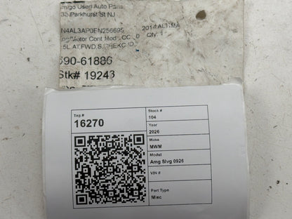 2013-2014 Nissan Altima Engine Computer Control Module Unit ECU NEC008-046 OEM