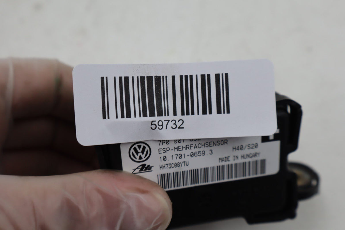 2010-2015 Audi Q7 Yaw Rate ESP Acceleration Speed Sensor Module 7P0907652 OEM