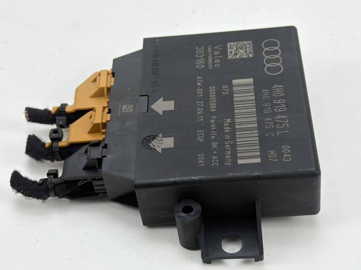 2012-2018 Audi A7 Parking Aid Assist Control Module 4H0919475L OEM