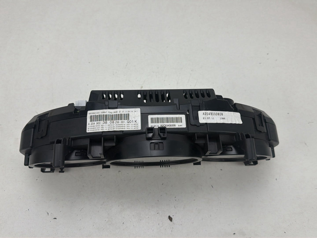 2012-2014 Mercedes-Benz C250 Speedometer Instrument Cluster A2049003808 OEM