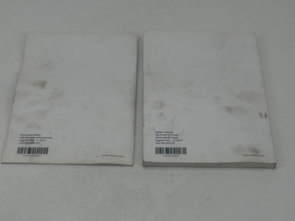 2014 Audi A5 S5 Coupe Owners Manual Portfolio User Guide OEM