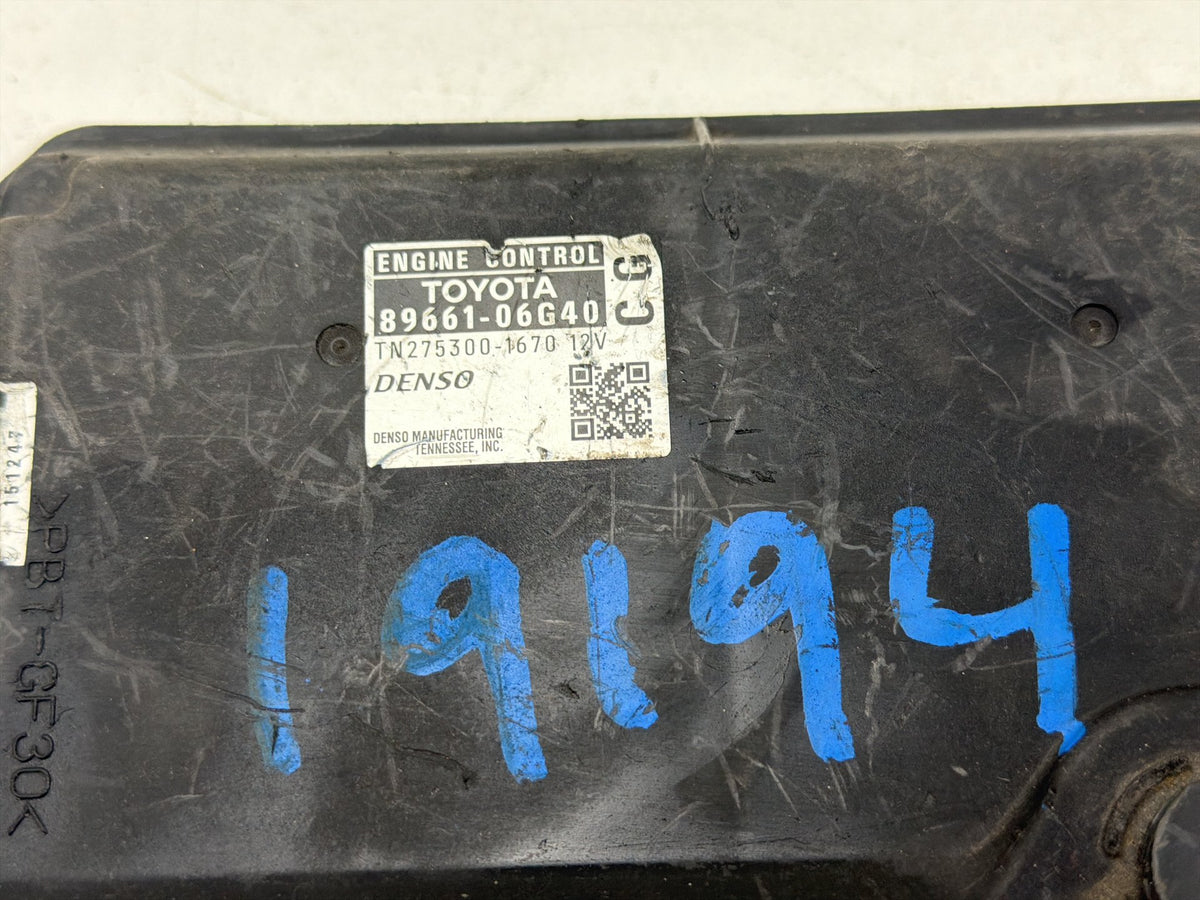 2007-2008 Toyota Camry Engine Computer Control Module 89661-06G40 OEM