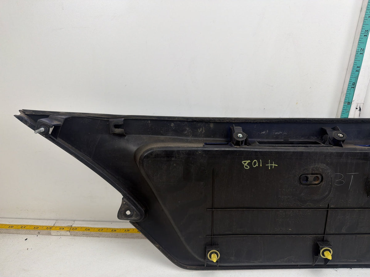 2010-2015 Lexus IS250 Convertible Rear Trunk Lid Garnish Molding Blue OEM