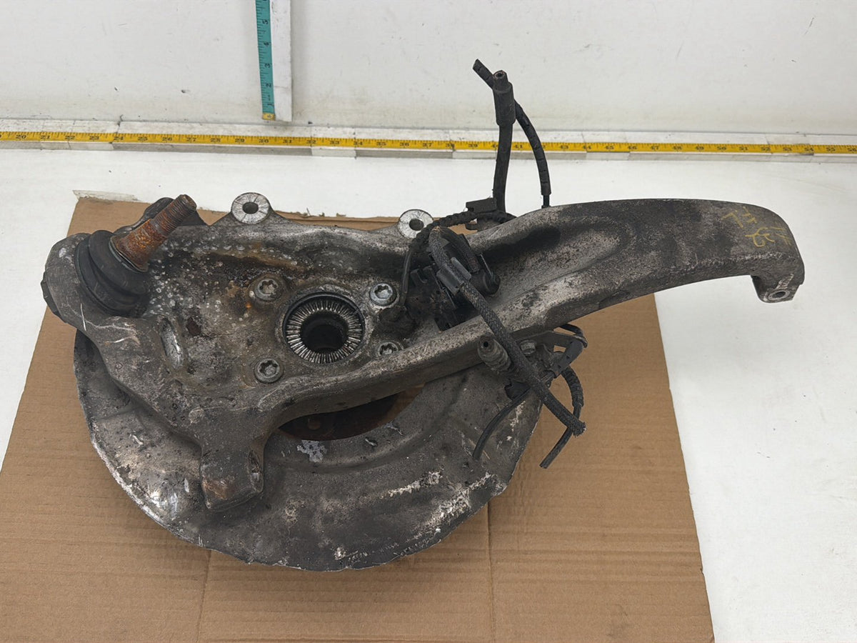 2012-2016 BMW 528i F10 Left Front Steering Knuckle AlMgSiCu OEM