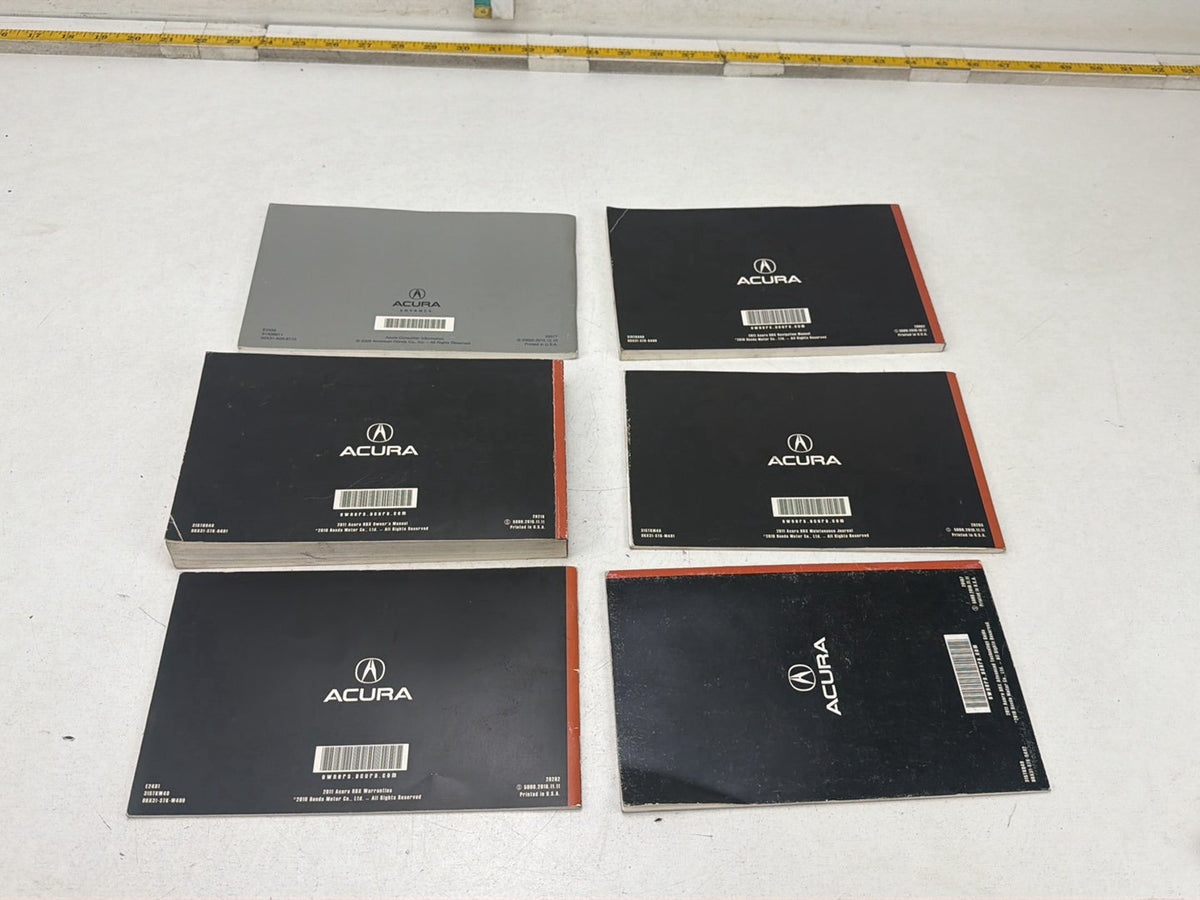 2011 Acura RDX Owners Manual Set Portfolio Case Books User Guide OEM