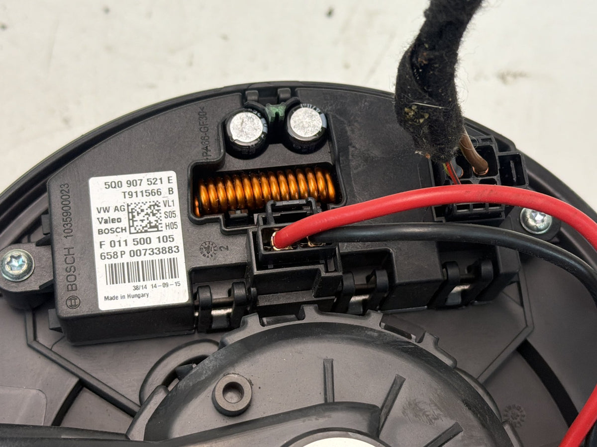 2015-2020 Audi A3 HVAC Heater AC Blower Motor Fan Assembly 5Q1819021B OEM