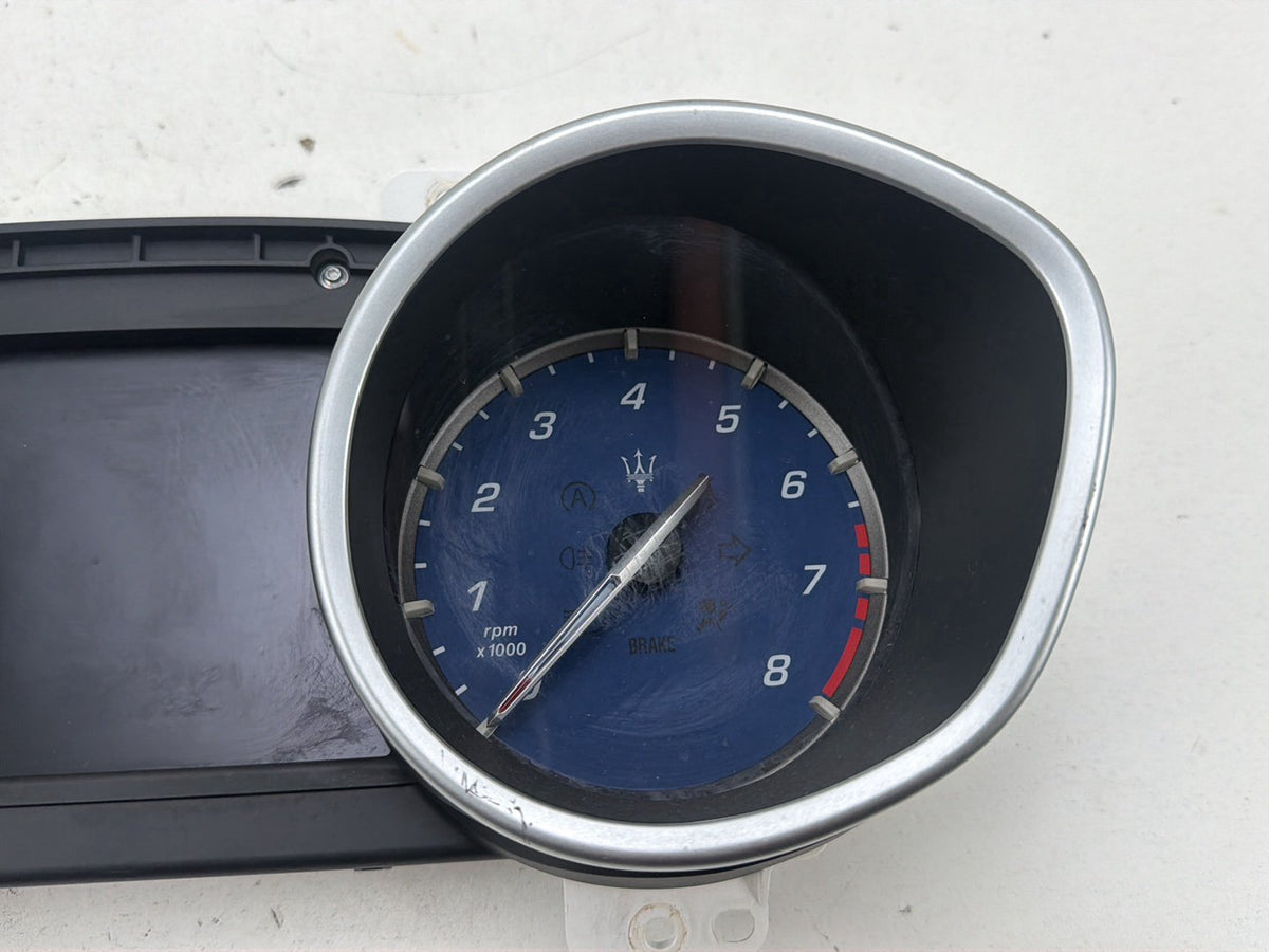 2014-2017 Maserati Ghibli Speedometer Instrument Gauge Cluster MPH 670037143 OEM
