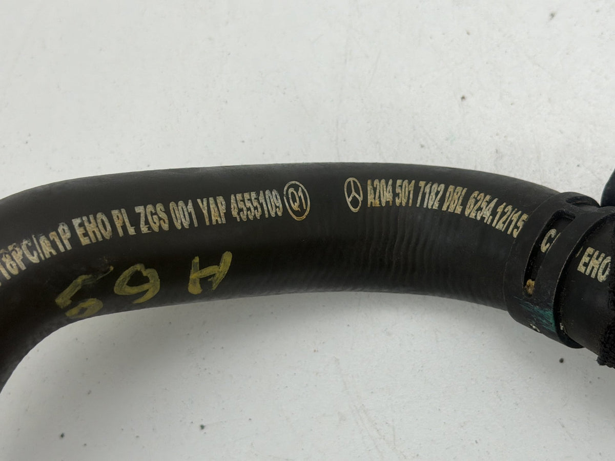 2012-2015 Mercedes-Benz C250 Radiator Coolant Hose A2045017182 OEM