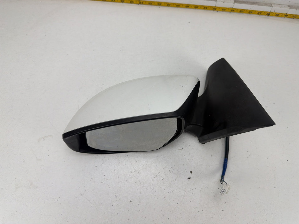 2013-2019 Nissan Sentra Left Driver Side View Mirror White 963023SG0D OEM