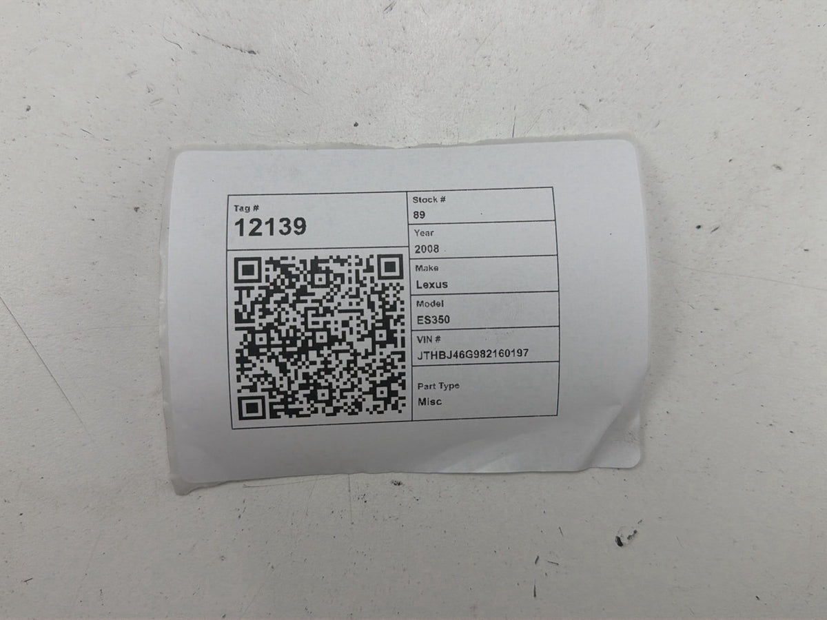 2007-2012 Lexus ES350 S190 High And Low Pitch Note Horn Signal 004015-4015 OEM
