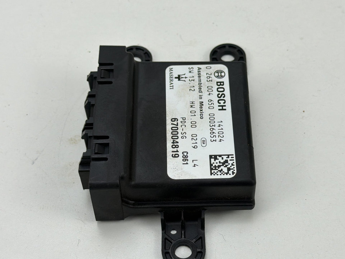 2014-2017 Maserati Quattroporte Parking Assist Control Module 670004819 OEM