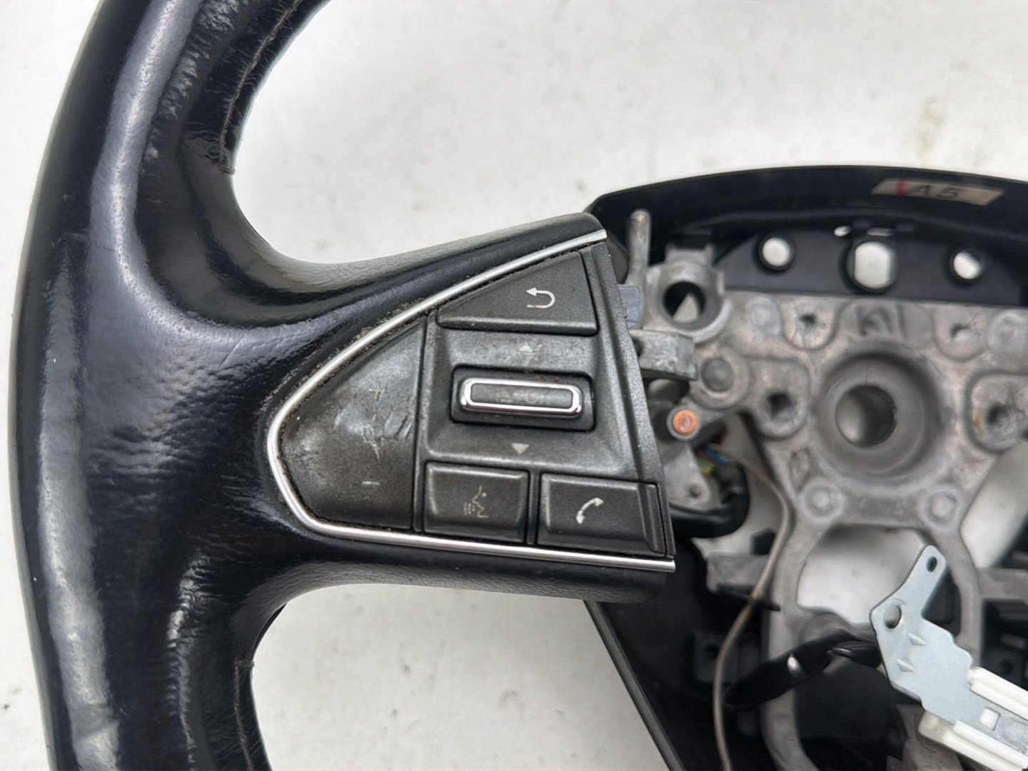 2014-2021 Infiniti Q50 Leather Steering Wheel Controls Switches OEM