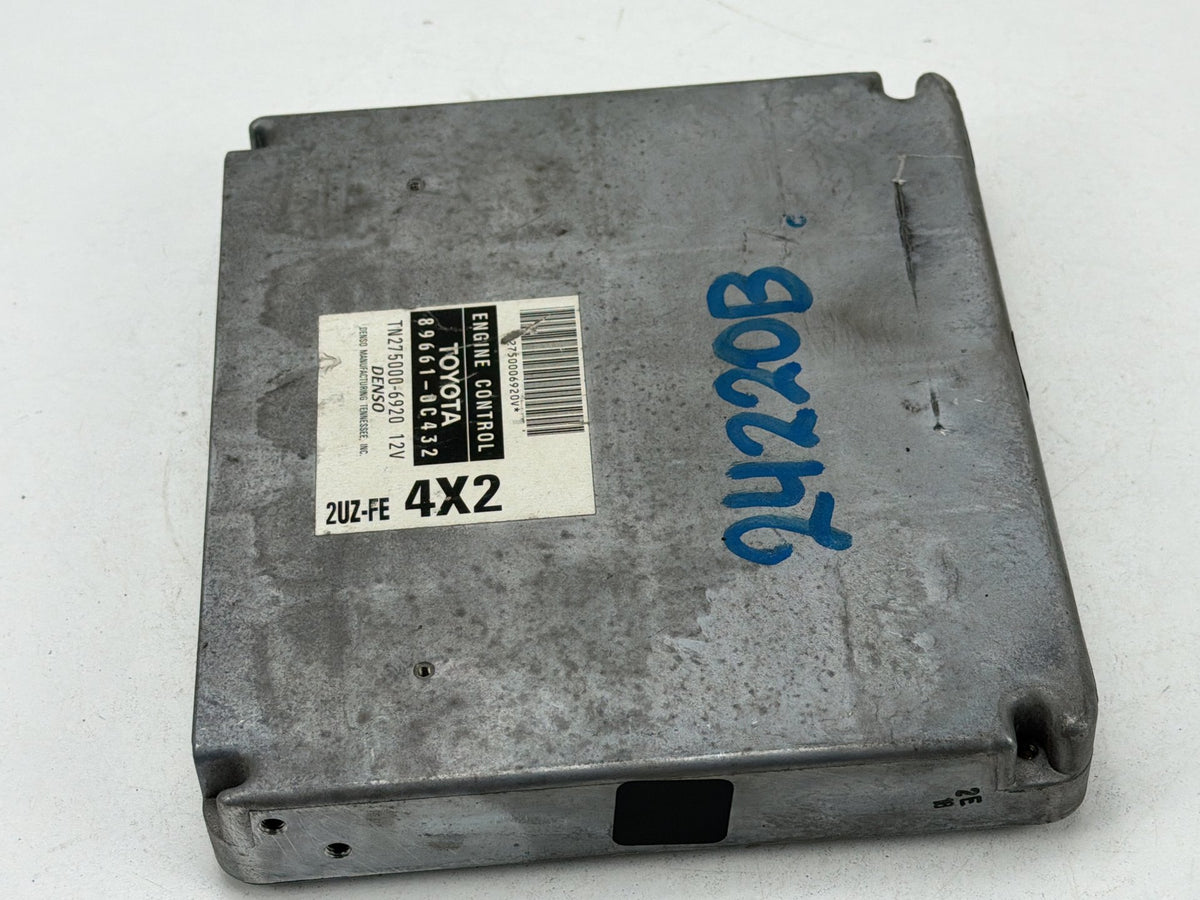 2003 Toyota Tundra 4.7L Engine Computer Control Module Unit ECU 89661-0C432 OEM