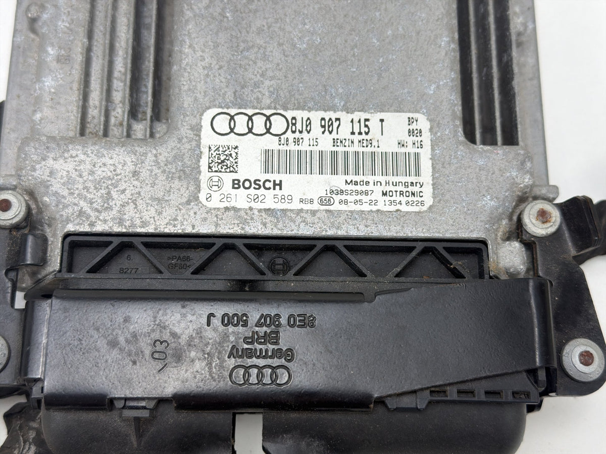 2008-2009 Audi TT 2.0L Engine Computer Control Module Unit ECU 8J0907115T OEM