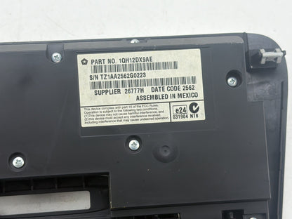 2011-2014 Dodge Charger Radio Audio Climate Control Switch Panel 1QH12DX9AE OEM
