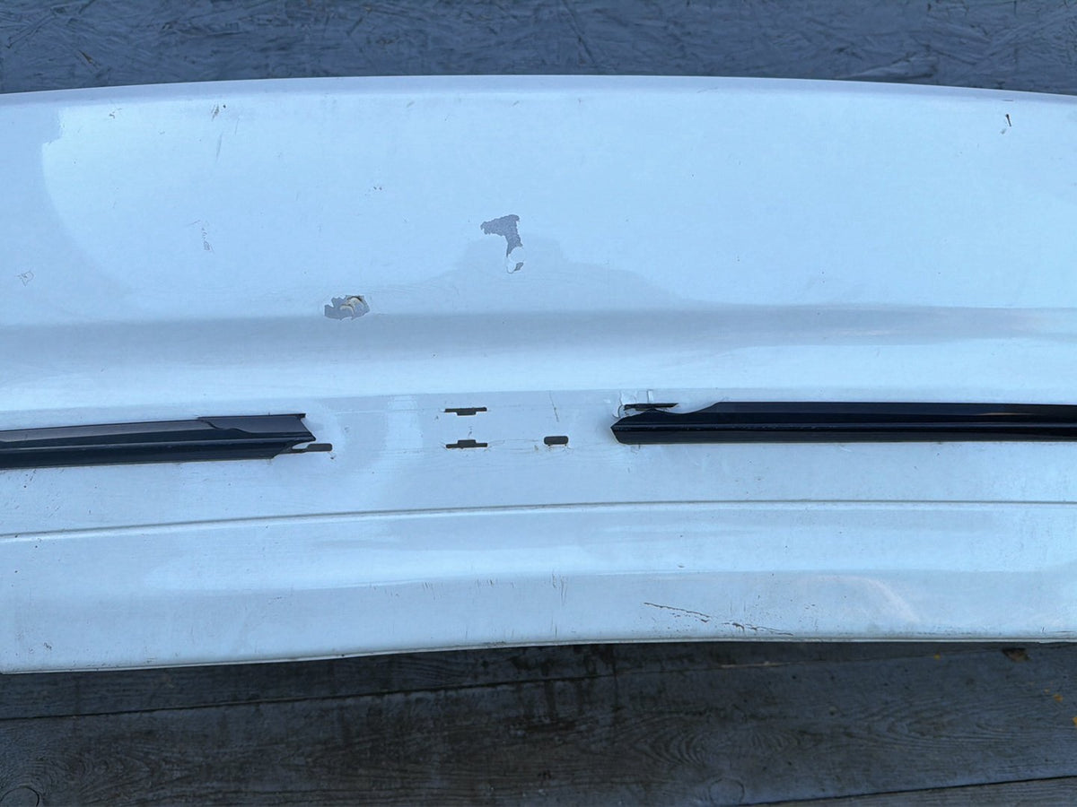 2014 - 2016 BMW 228i F22 - Rear Bumper Cover Panel Assembly White OEM