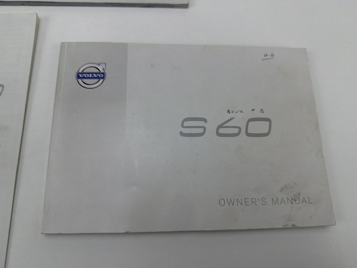 2015 Volvo S60 Owners Manual User Guide Handbook Booklet Set OEM