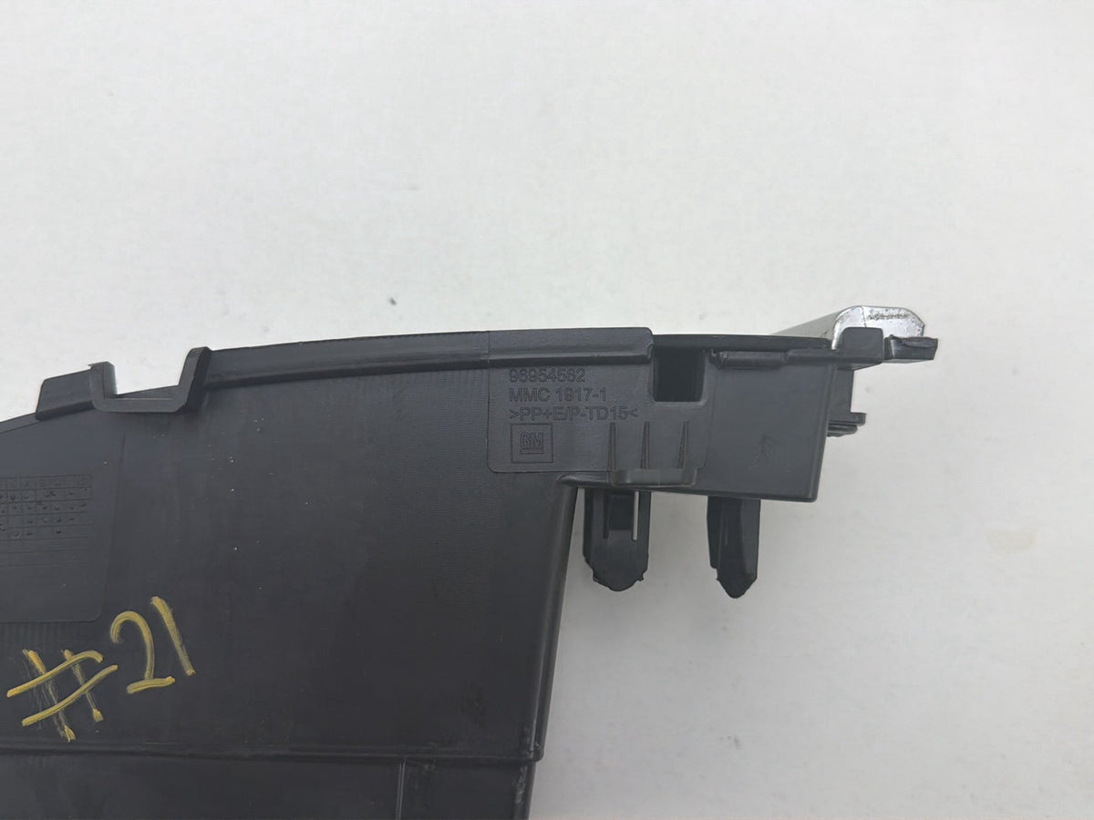 2012-2016 Chevrolet Sonic Front Dash Center Right Storage Compartment Trim OEM