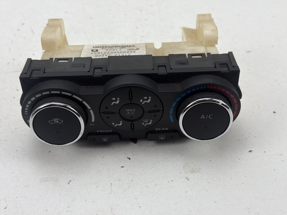 2007-2009 Nissan Altima Ac Heater Temperature Climate Control 27510-JA200 OEM