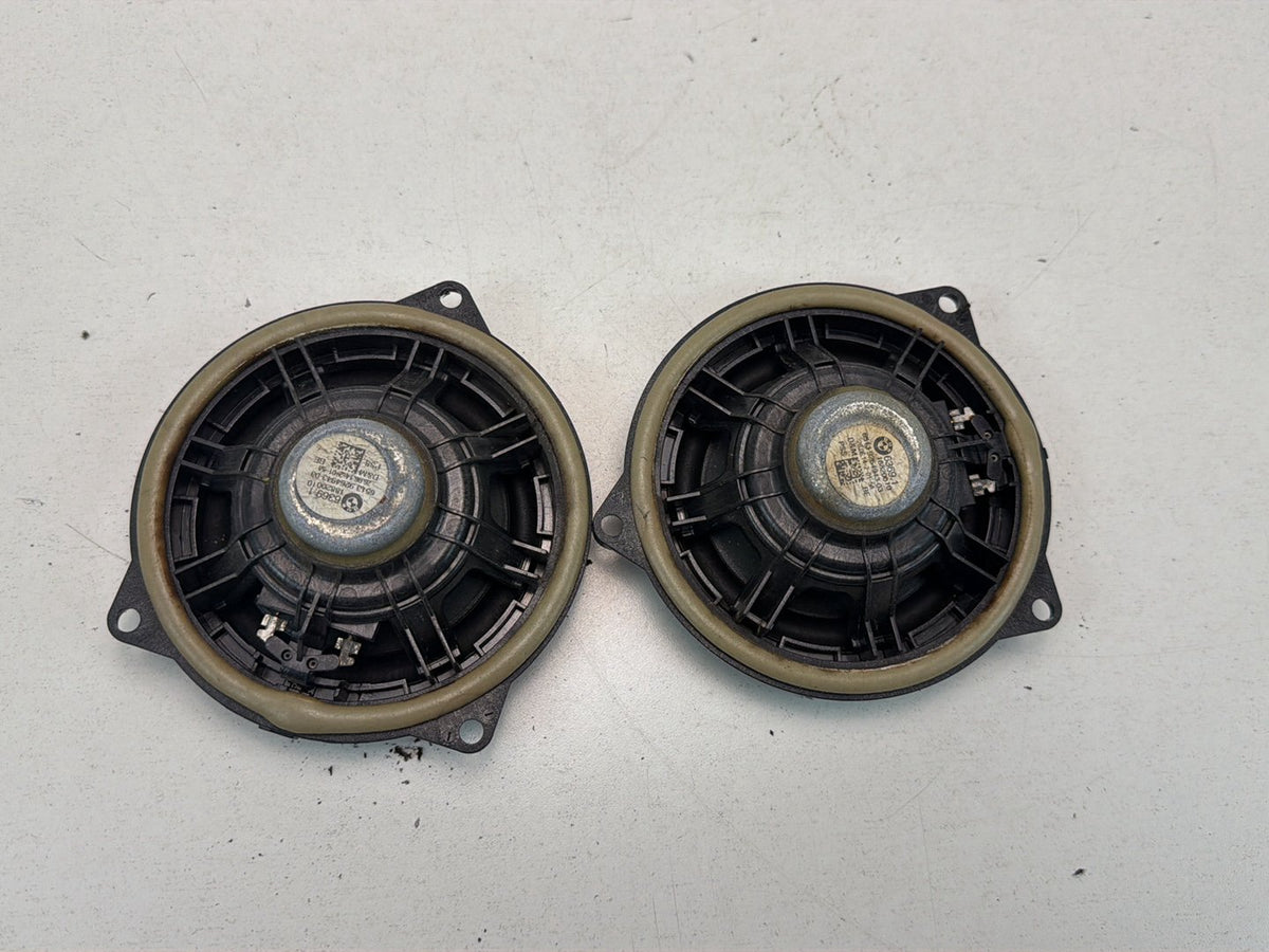 2014-2016 BMW 228i F22 Front Door Panel Audio Speaker Set of 2 OEM