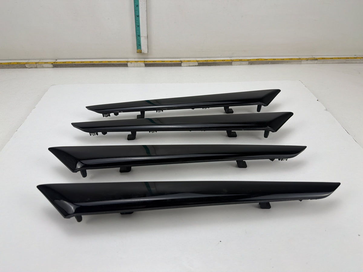 2014-2020 Maserati Quattroporte Front Rear Right Left Side Door Trim Set OEM