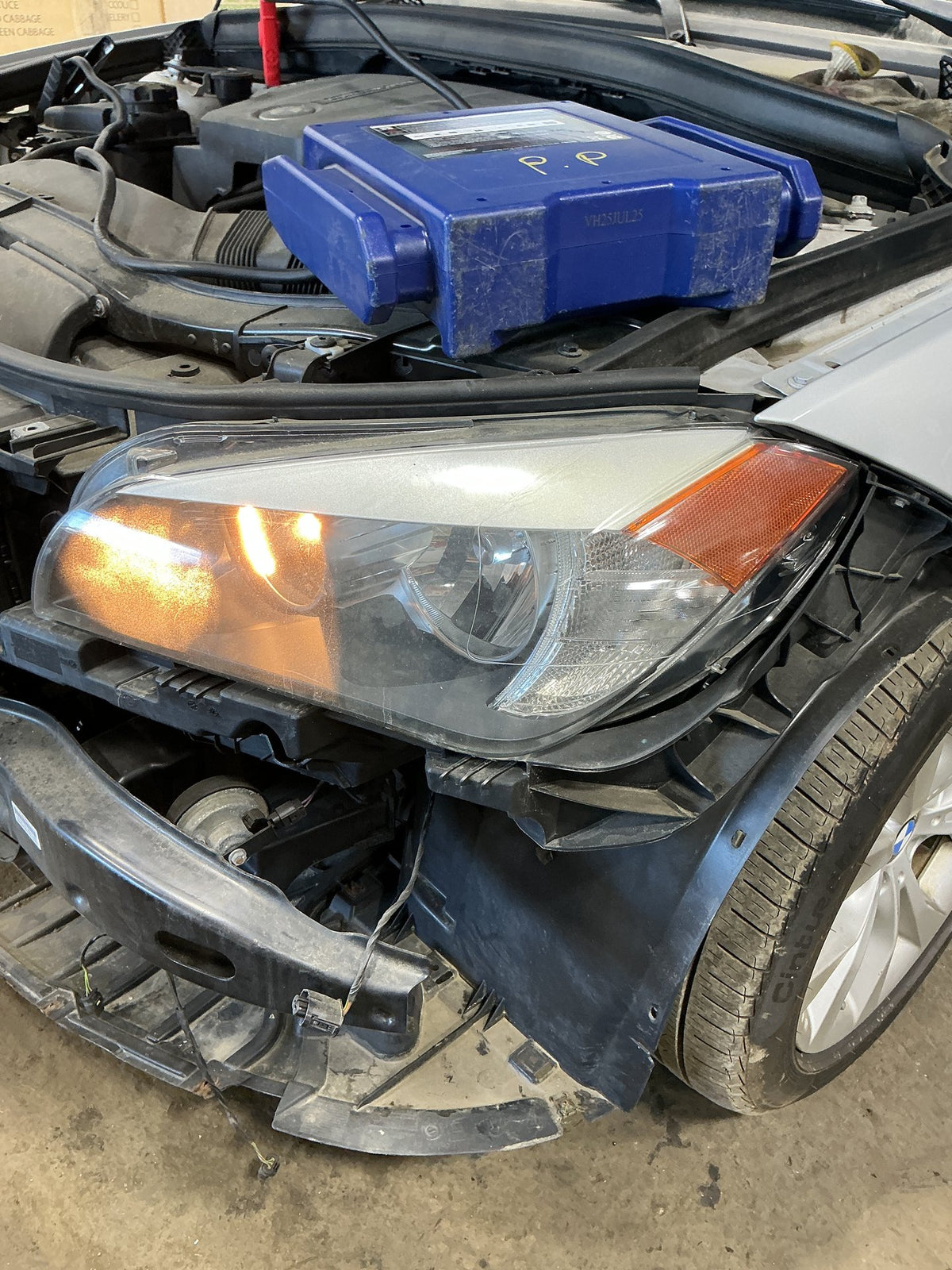 2013-2015 BMW X1 E84 Front Left Driver Side Halogen Headlight OEM