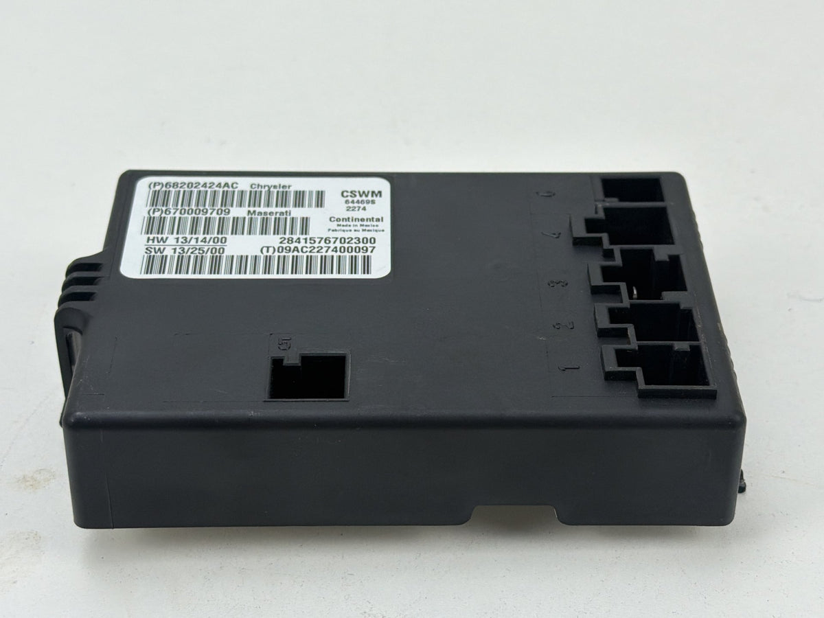 2014-2017 Maserati Quattroporte Front Right Side Power Seat Control Module OEM