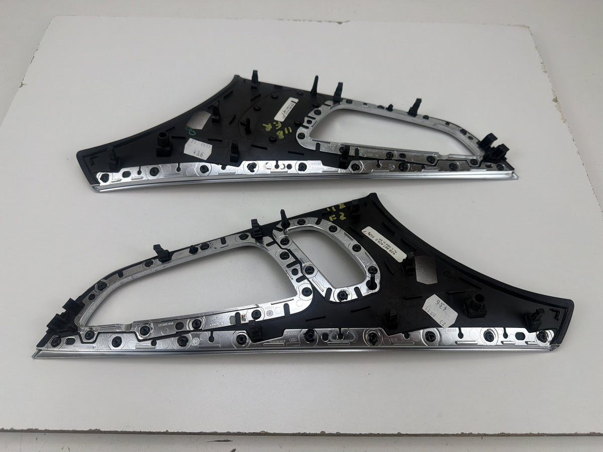 2012-2015 Audi A7 Quattro Left & Right Door Panel Insert Trim 4G8.867.409.E OEM