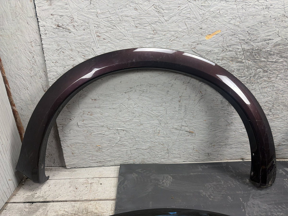 2011-2013 Infiniti QX56 Wheel Arch Fender Flare Trim Molding Set of 4 OEM