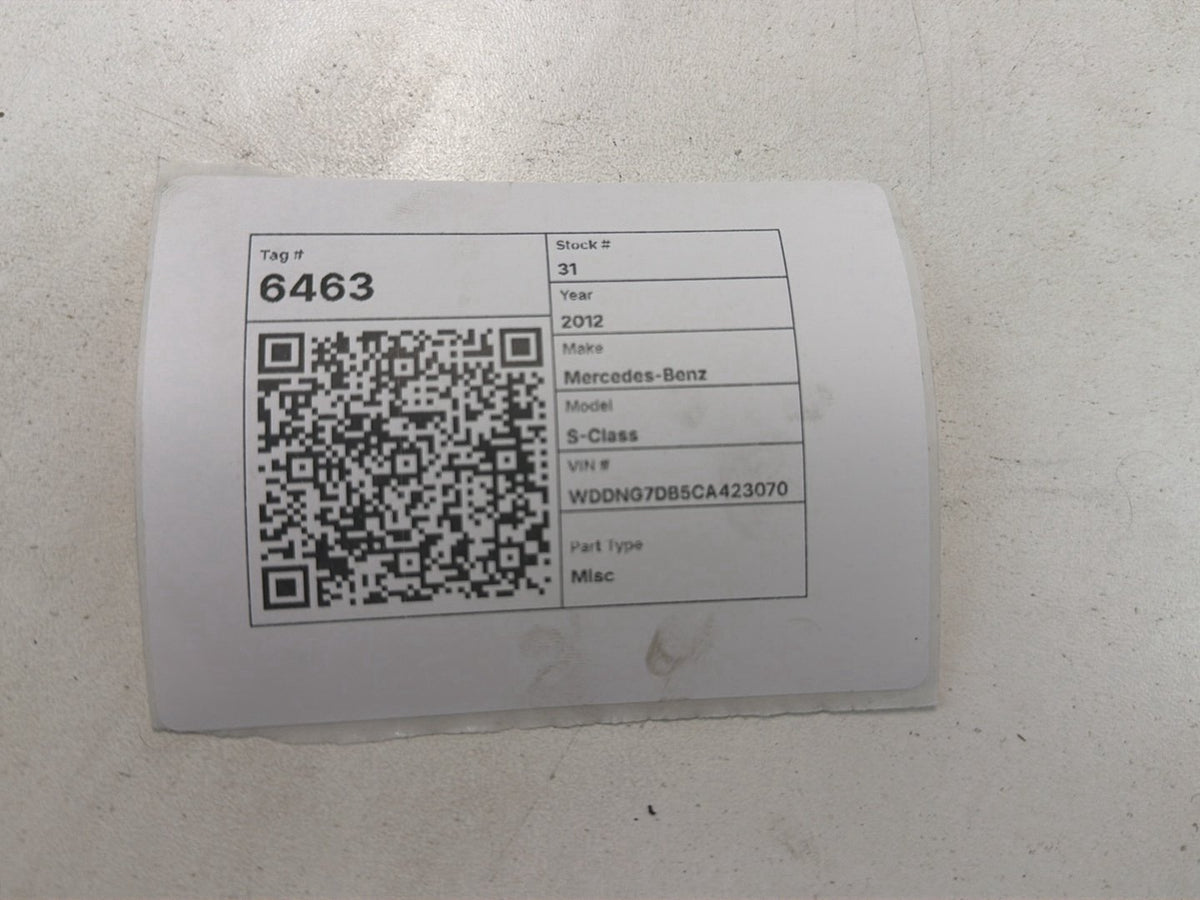 2012-2014 Mercedes-Benz S-Class W221 Engine Valve Bleed Hose Pipe Line A2780180082 OEM