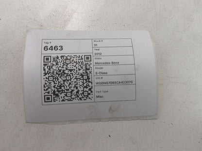 2012-2014 Mercedes-Benz S-Class W221 Engine Valve Bleed Hose Pipe Line A2780180082 OEM